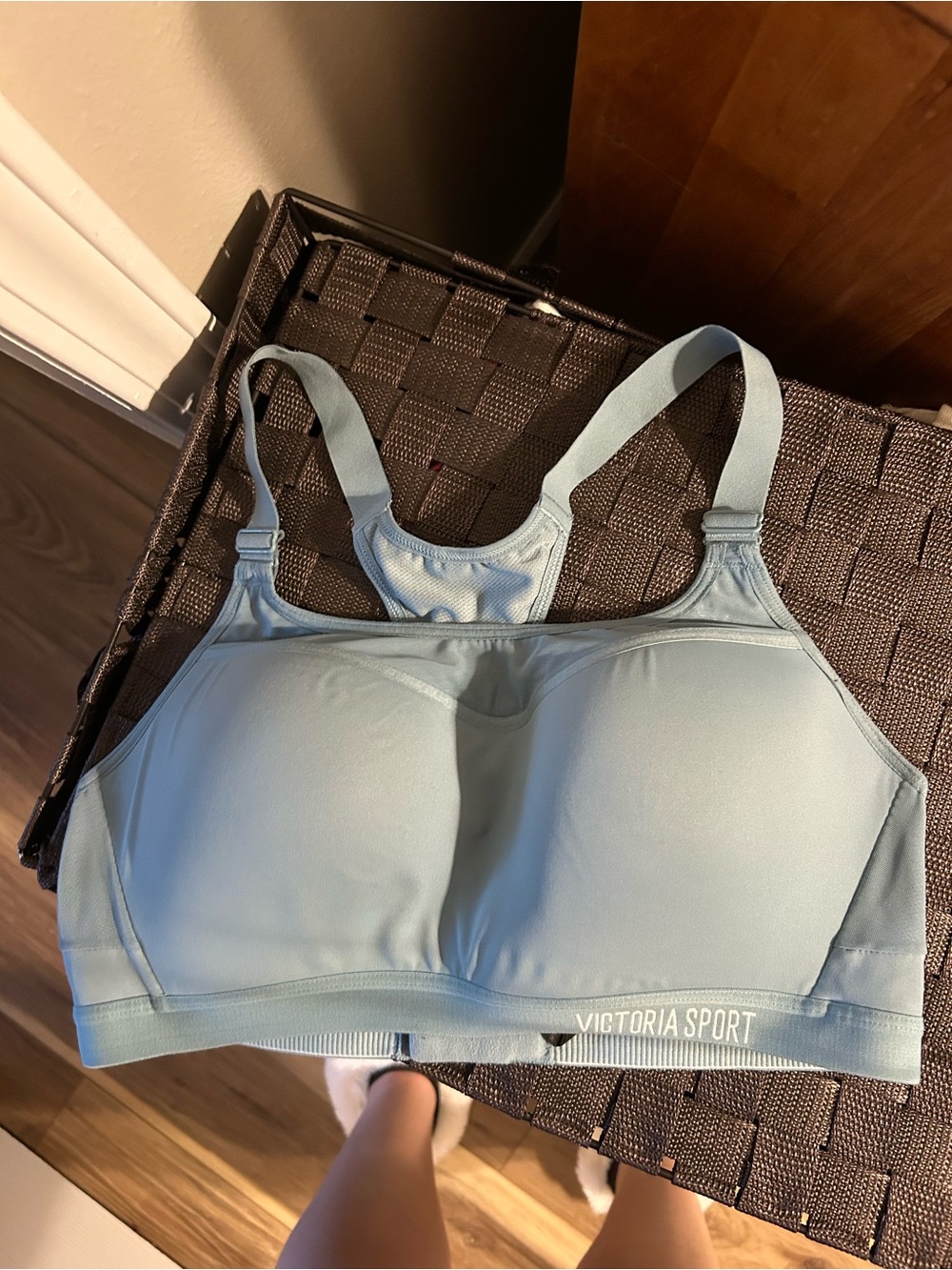 Victoria's Secret Light Blue Victoria Sport High-Support Sports Bra